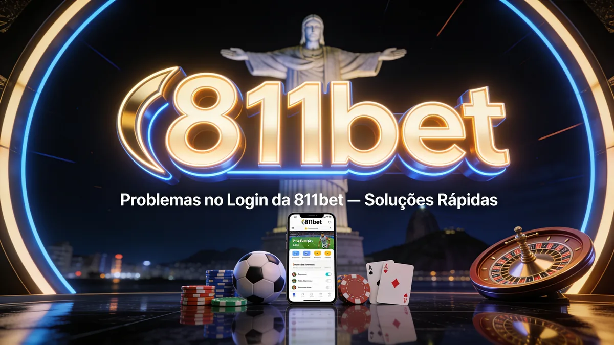 Problemas no Login da 811bet — Soluções Rápidas — 811bet no Brasil